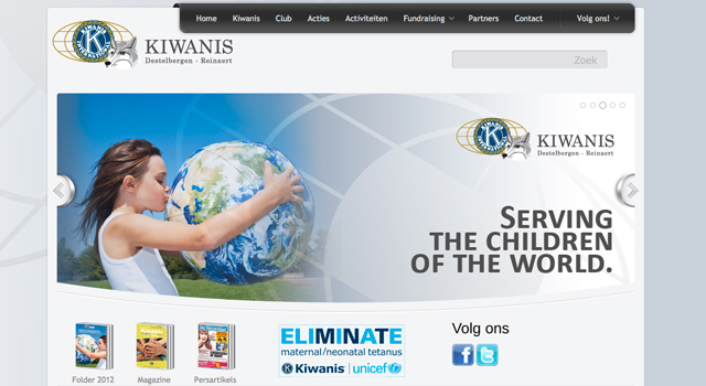 Website Kiwanis Destelbergen