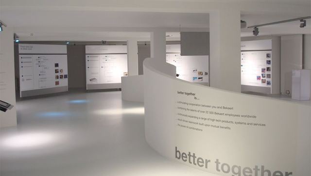 bekaert, project, office, showroom